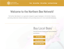 Tablet Screenshot of northernbeenetwork.org